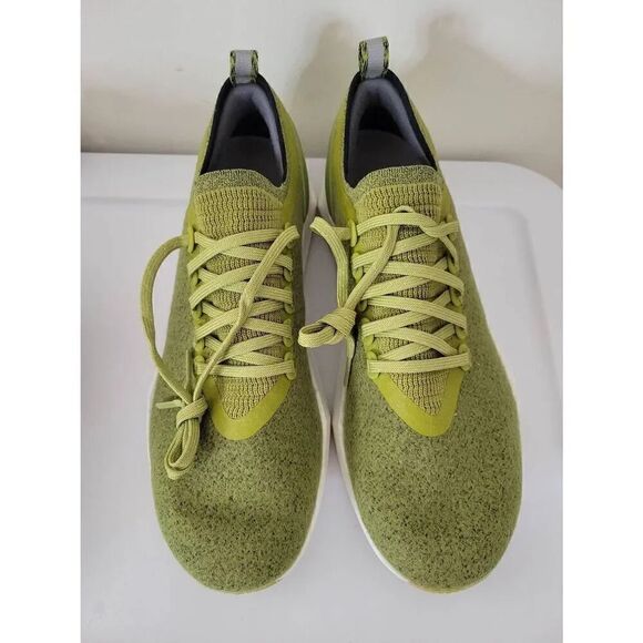 Allbirds Men\'s Wool Flyer Mizzles, Hazy Lime 10.5 NWOB $170